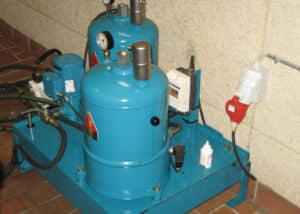 gasmotorenöl pflegen, biogasmotor, man 2842, cjc schmierölfilter