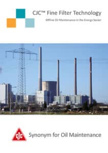 Brochure, Fine Filter Technology for power plants and transformer stations